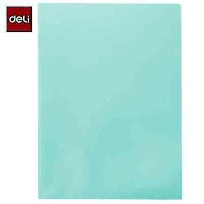 Dossier uñero A4 Deli cristal polipropileno caja 100 unidades E5707 180 micras