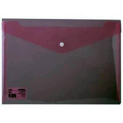 Carpeta de Broche A4 Deli Rojo E5505 160 micras