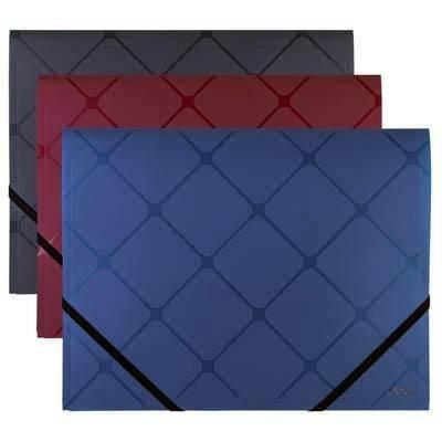 Carpeta solapas Deli New York A4 E39621 polipropileno colores surtidos