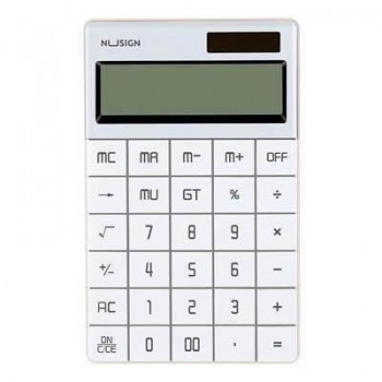 Calculadora Deli ENS041 12 digitos Blanco
