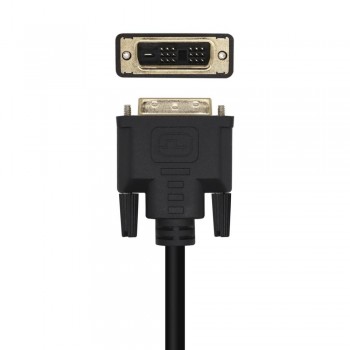 Cable Adaptador AISENS A117-0090   DVI 18+1 Macho a HDMI Macho (1,8 m, Negro)