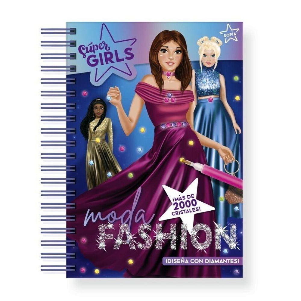 SUPER GIRLS - MODA FASHION - DISEÑA CON DIAMANTES SGL001 IMAGILAND