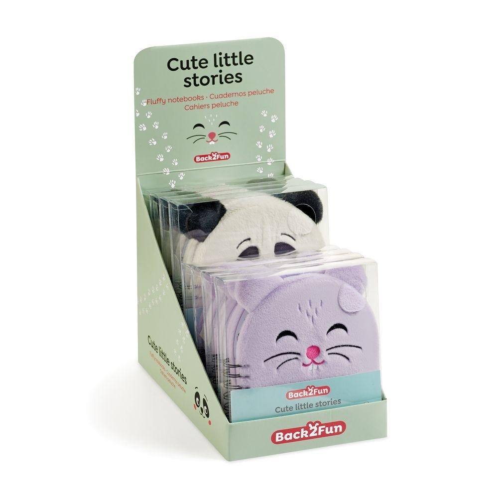 Expositor Miquelrius Cuadernos espiral 160x160 Peluche 8 unidades Back2Fun MR8241