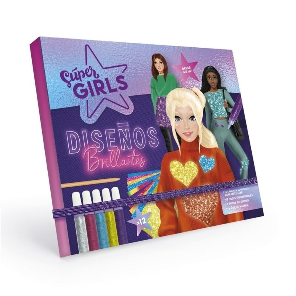 SUPER GIRLS - DISEÑOS BRILLANTES SGL002 IMAGILAND
