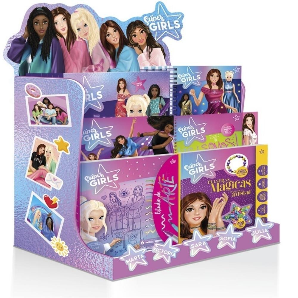 SUPER GIRLS - EXPOSITOR SOBREMESA 23 UNIDADES SGLEXP01 IMAGILAND