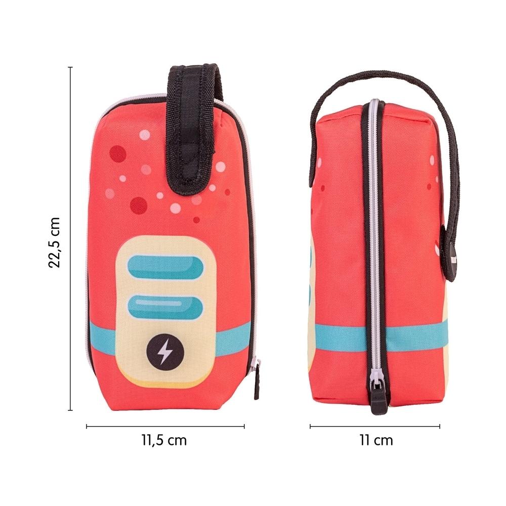 Kit 4 estuches con contenido serie especial Aliens, rojo 08872ALNR Milan