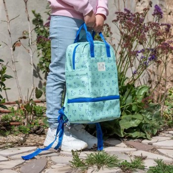 Mochila infantil con compartimento isotérmico 33cm., colección 460 since 1918, verde 6247Z460GR Milan