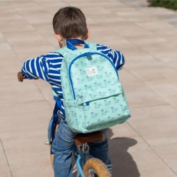 Mochila infantil 33cm., colección 460 since 1918, verde 6248Z460GR Milan