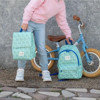 Bolsa isotérmica porta alimentos (3,5 L), colección 460 since 1918, verde 641030Z460GR Milan