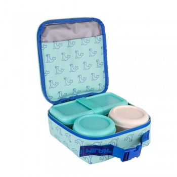 Bolsa isotérmica porta alimentos (3,9 L), colección 460 since 1918, verde 641040Z460GR Milan