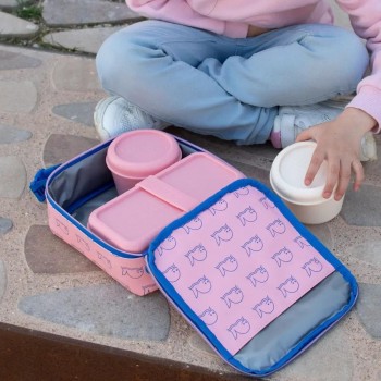 Recipiente para alimentos hermético redondo 0,25 L colección 460 since 1918, rosa 085112Z460P Milan