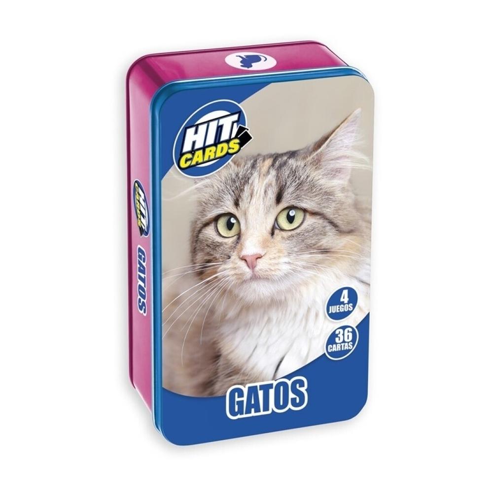HIT CARDS CAJA METÁLICA - GATOS FUH007 IMAGILAND