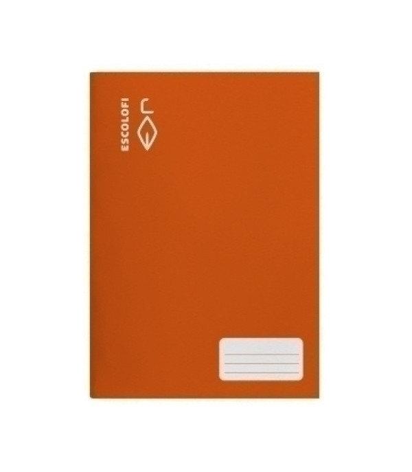 Libreta grapada Escolofi 131084902 A4 32/70 pauta 3 margen naranja