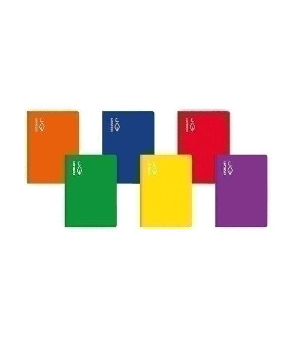 Libreta grapada Escolofi 132095606 cuarto 32/70 Horizontal violeta