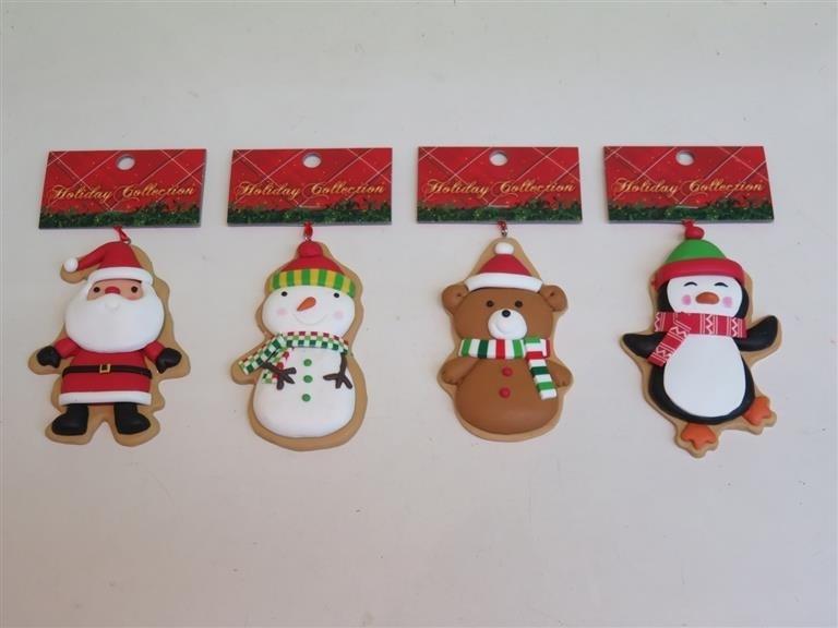 ADORNOS COLGANTES FIGURAS NAVIDAD  ARGUVAL 45016