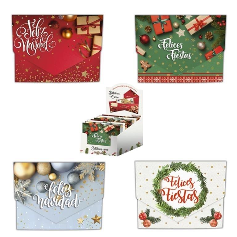 Sobre dinero navidad Arguval 48449 clasico surtido