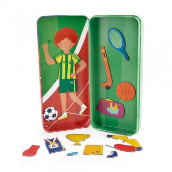 Juego Apli 19708 Caja metalica Mix&Match Deportes