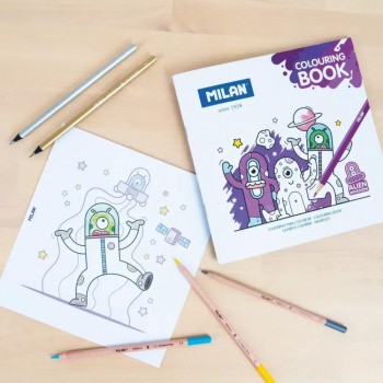 Cuaderno para colorear 'Alien Invasion' 54218GC06 Milan