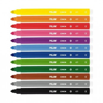 Rotulador Milan C/12 colores 0612312