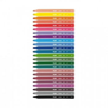 Rotulador Milan C/24 colores 0612324