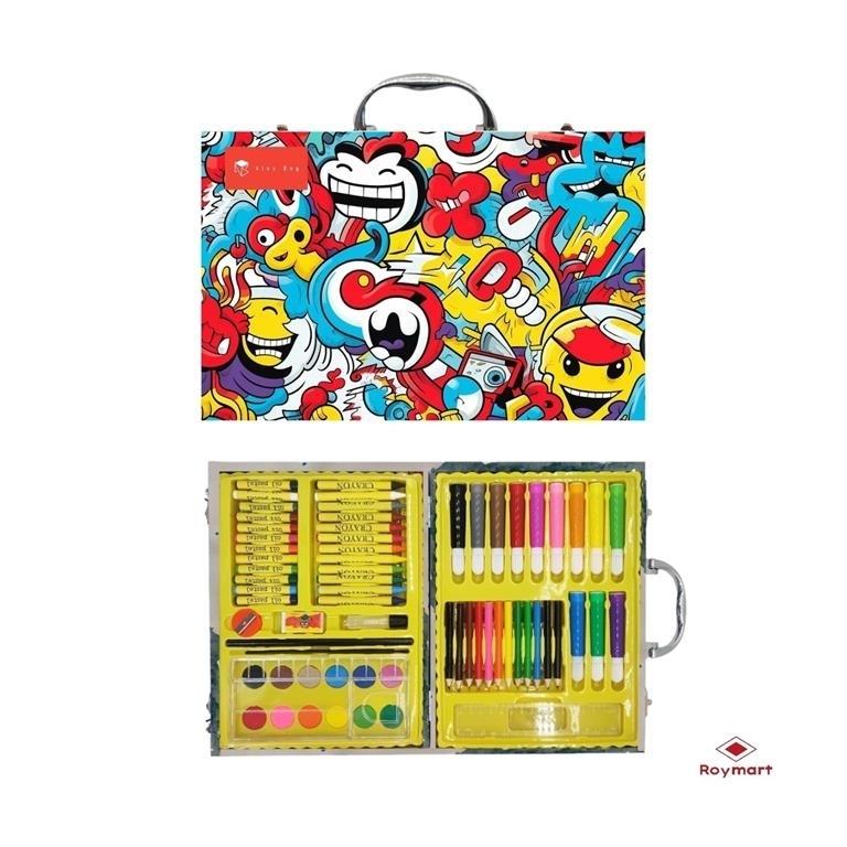 Maletin Art studio Artist 68 piezas Masks AB-1050 Roymart