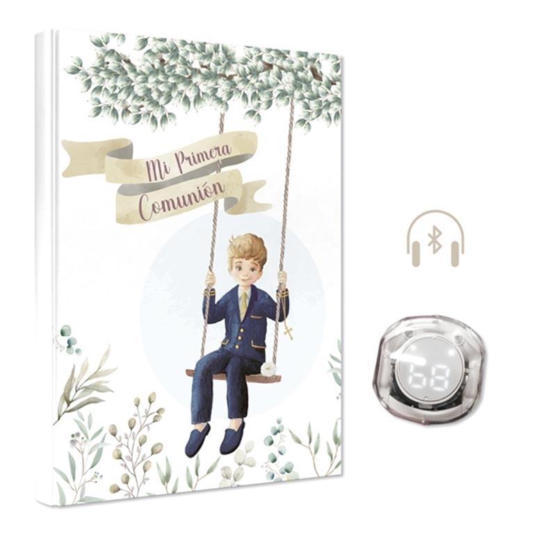 LIBRO COMUNION NIÑO COLUMPIO + AURICULARES 48676 ARGUVAL