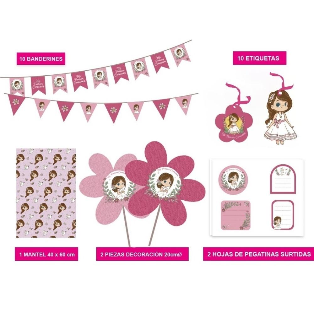 PRIMERA COMUNION SET CANDY-BAR NINA 333026 BISMARK