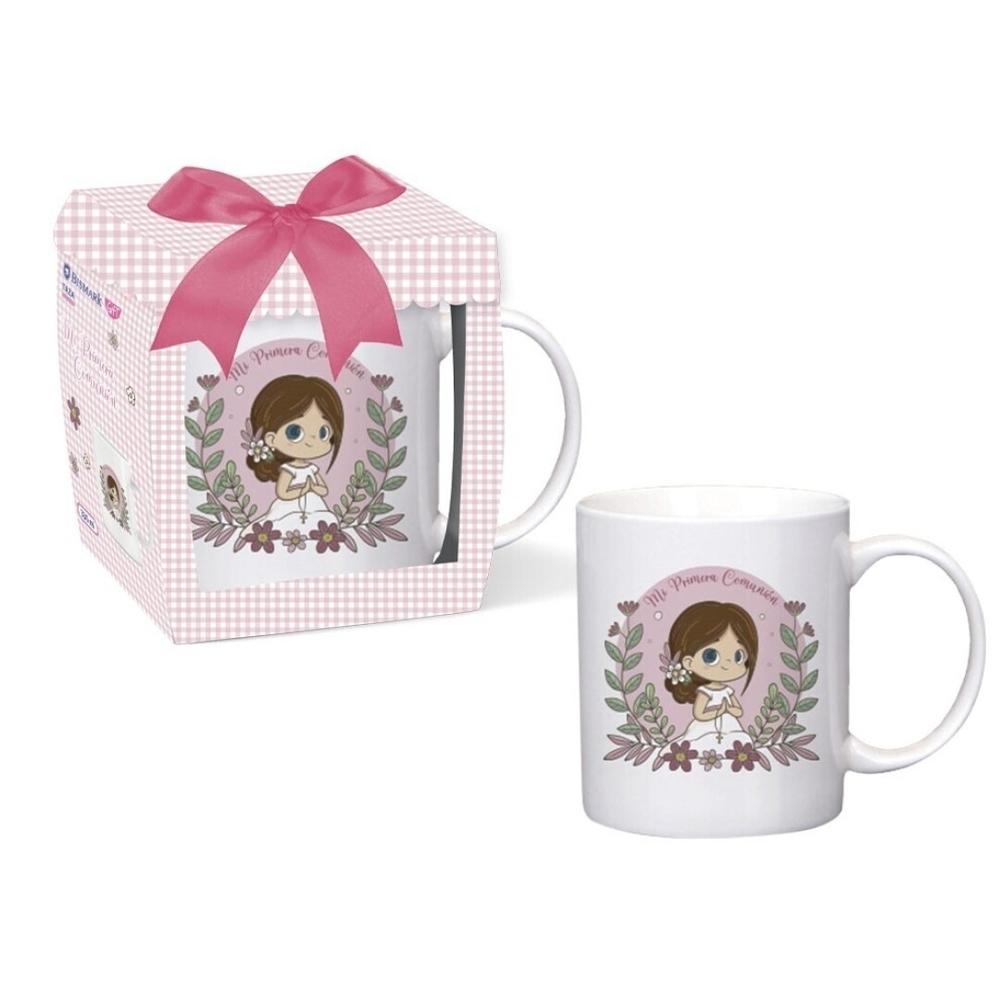 PRIMERA COMUNION TAZA NIÑA 333048 BISMARK