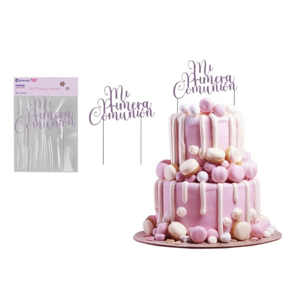 PRIMERA COMUNION TOPPER NIÑA 333050 BISMARK