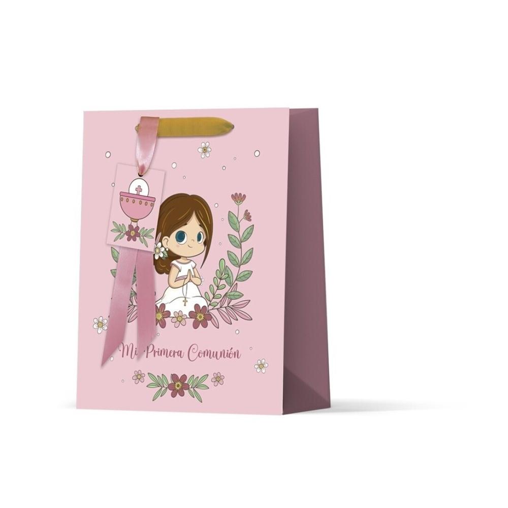 PRIMERA COMUNION BOLSA DE PAPEL NIÑA 333058 BISMARK
