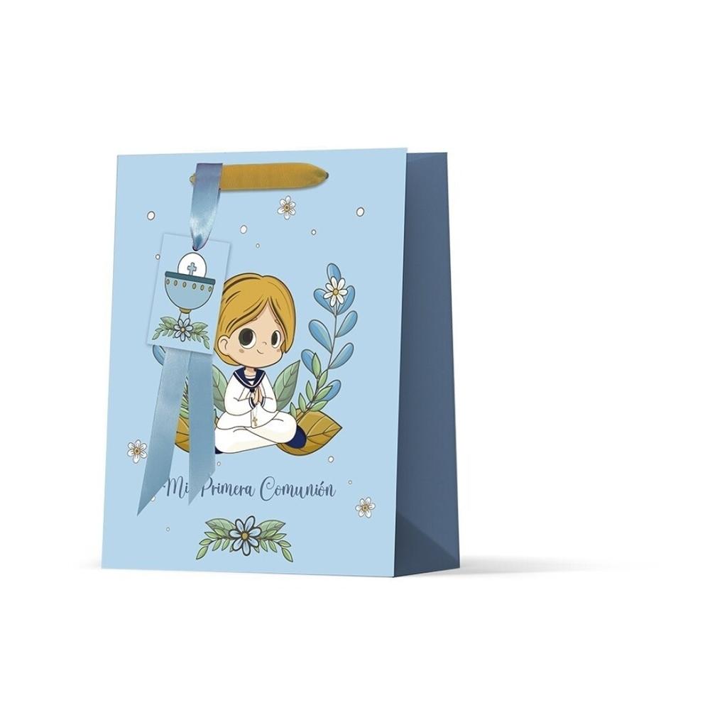 PRIMERA COMUNION BOLSA DE PAPEL NIÑO 333059 BISMARK