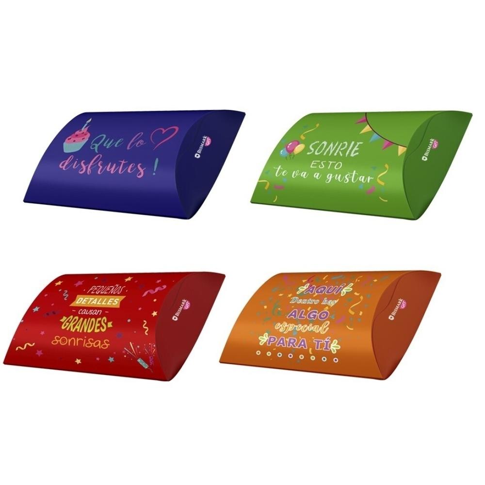 CAJAS REGALO 4 UND 11.5X16 CM 333149 BISMARK
