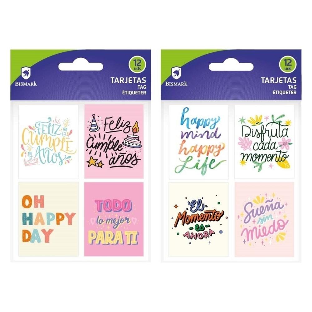 TARJETAS COLGANTES TODO TIEMPO 12 UND 333126 BISMARK