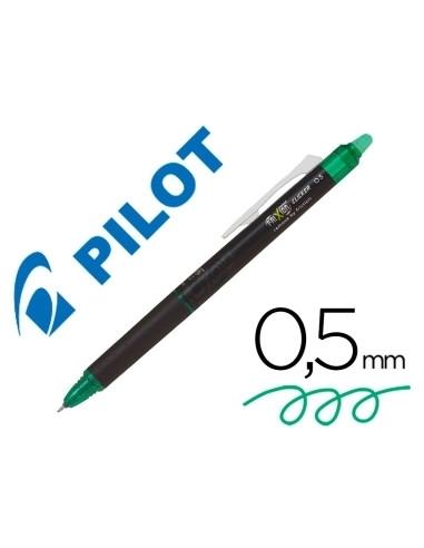 Rotulador Pilot Frixion Clicker Point Verde NFPCV 0.5