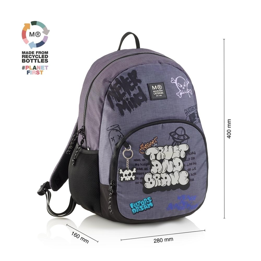 Mochila 40cm. Graffitti MR19497 Miquelrius