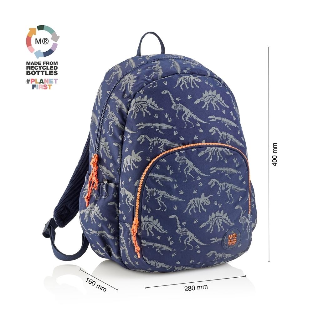 Mochila 40cm. Dino World MR19454 Miquelrius
