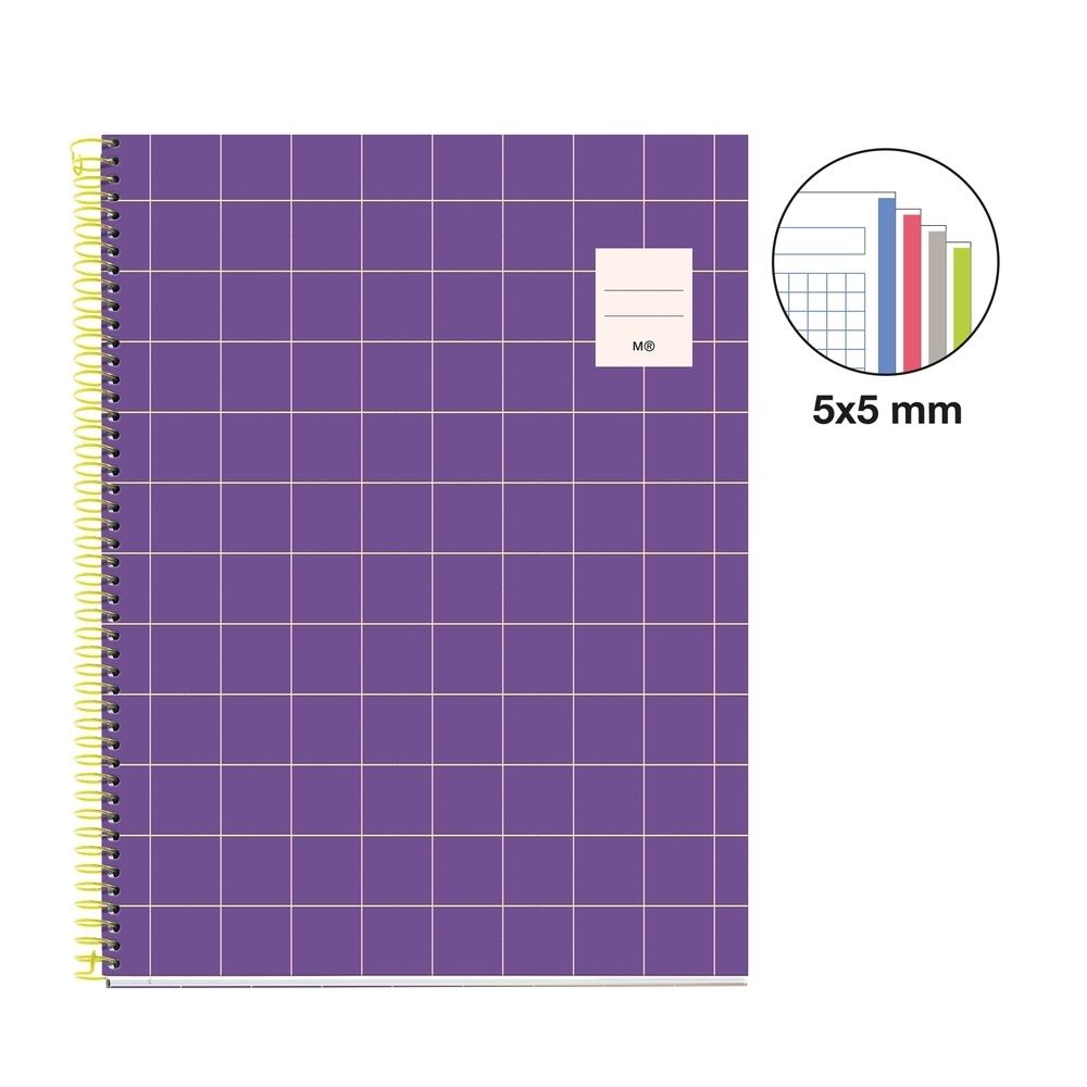Block MiquelRius A4 100 hojas 5x5 70 gramos Rider Violeta MR4358