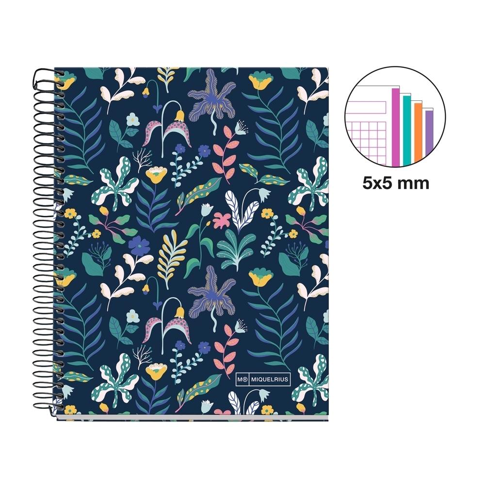 Block MiquelRius A5 120 hojas 5x5 70 gramos Jungle MR4342