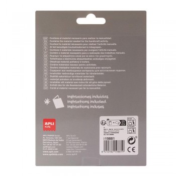Craft Kits Apli 19881 Llavero conejo