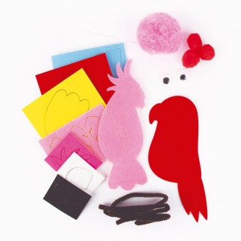 Craft Kits Apli 19883 Pajaros de fieltro