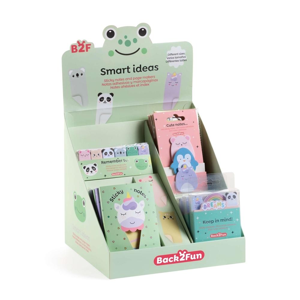 Expositor Miquelrius Notas adhesivas y marcapaginas MR7585 24 unidades Back2Fun