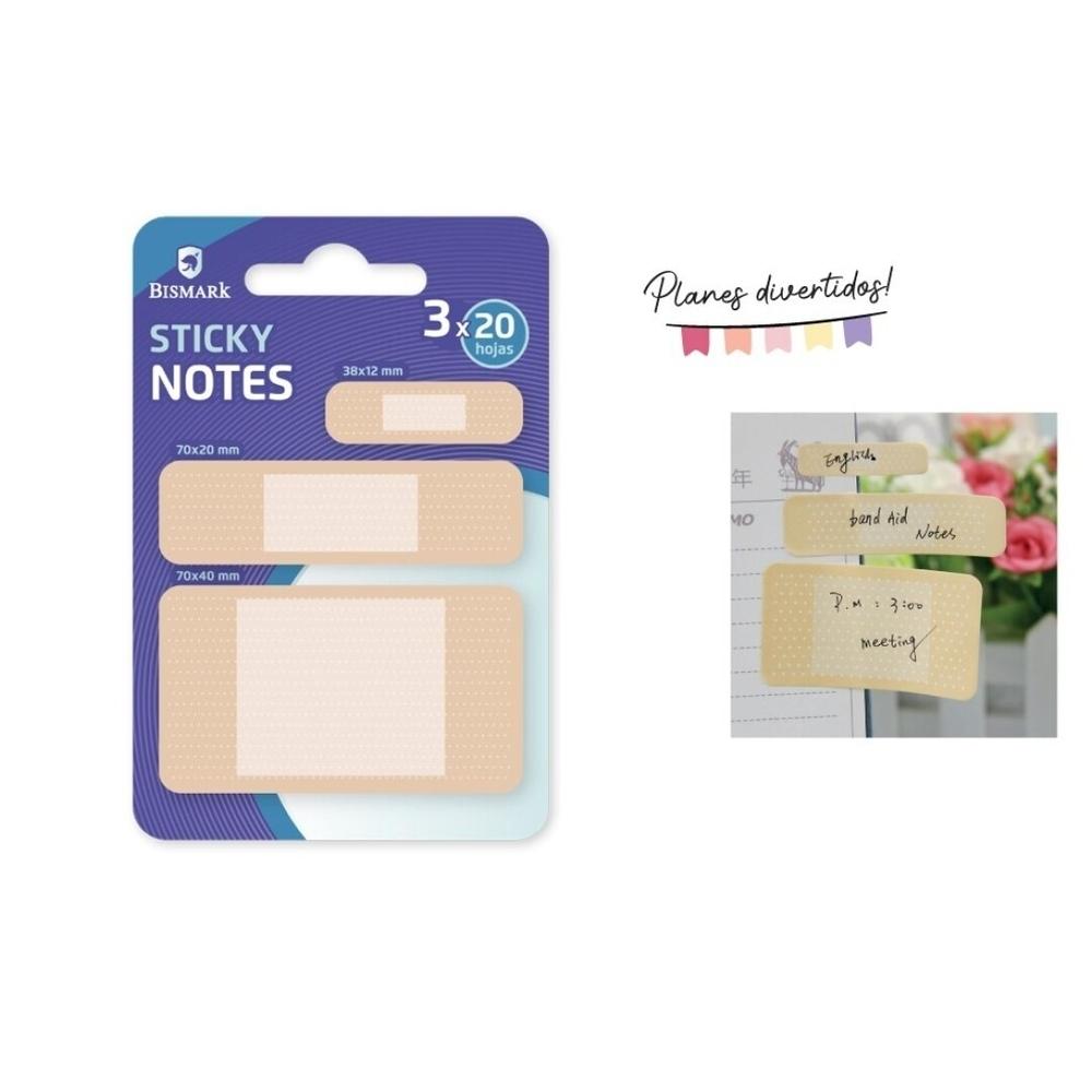Notas planificador adhesivas Bismark 329495 Tiritas