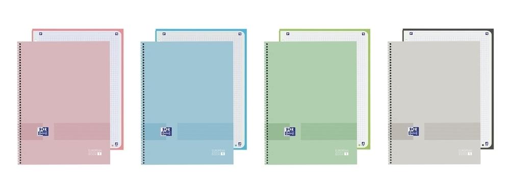 Bloc espiral Oxford 400196879 A4+ YOU tapa extradura 80H 90G cuadros 5x5