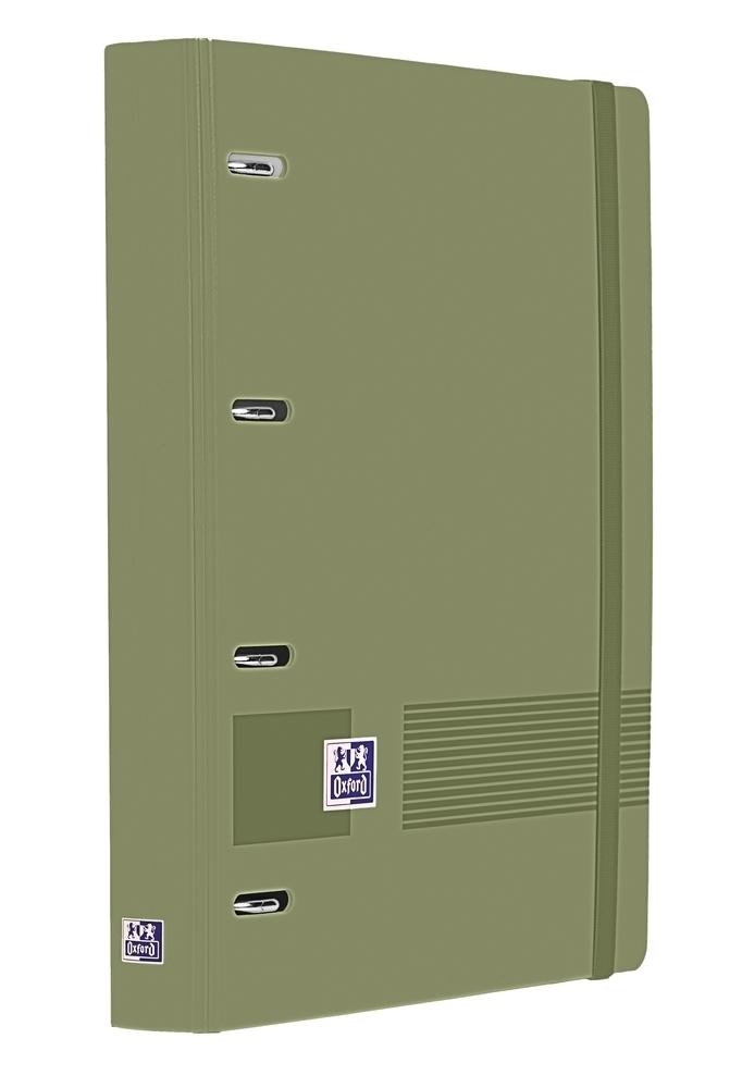 Carpebloc Oxford 400195520 A4+ POLYFOAM con recambio cuadros 5X5 verde safari