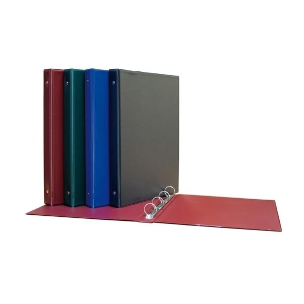 Carpeta Grafoplas PVC 4 anillas 25mm cuarto negro 02010110