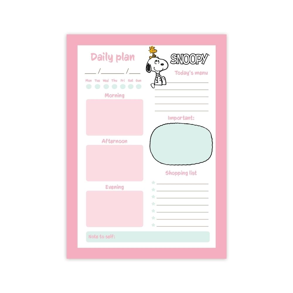 BLOC PLANIFICADOR DIARIO A5 SNOOPY BNE0024 ERIK