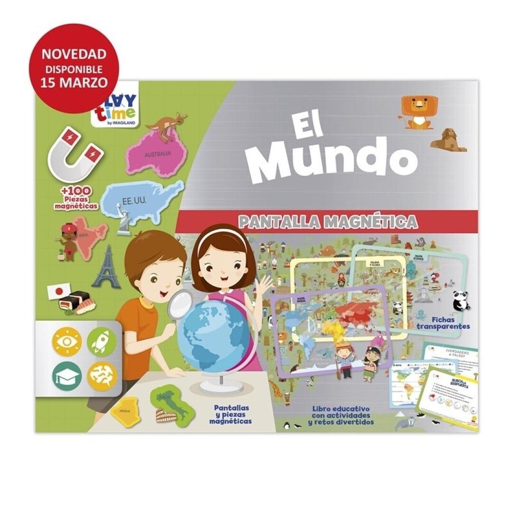 Pantalla magnetica - El mundo Imagiland PTMAG02