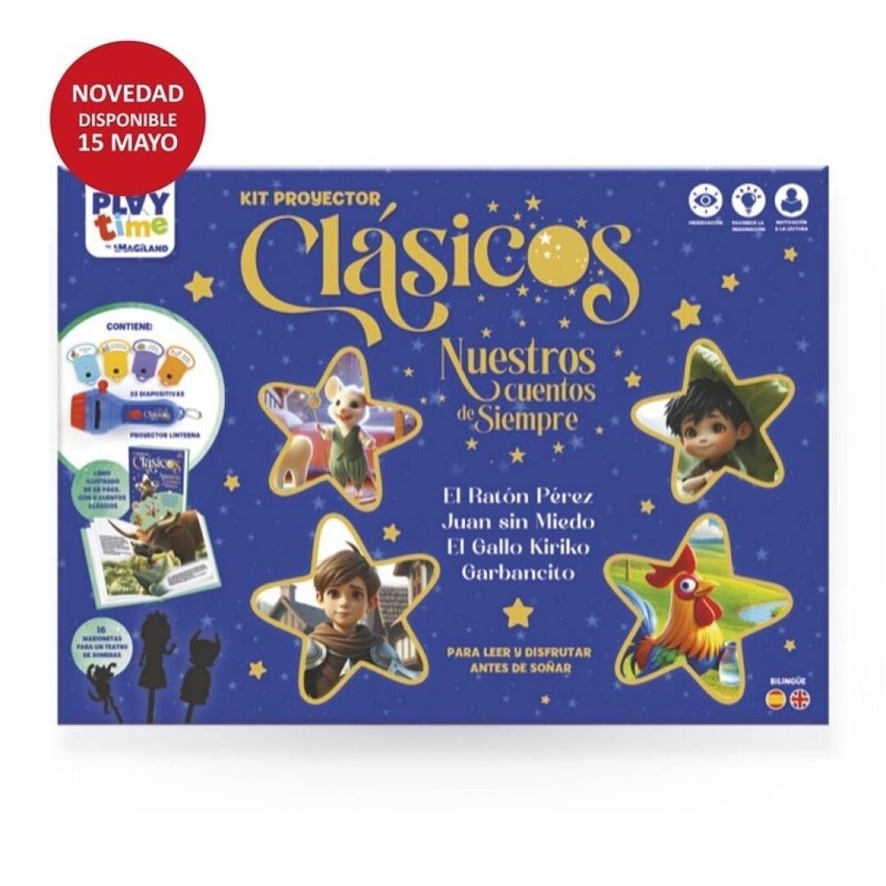Cuentos clasicos con proyector bilingüe 1 - Clasicos de siempre Imagiland BOPR09