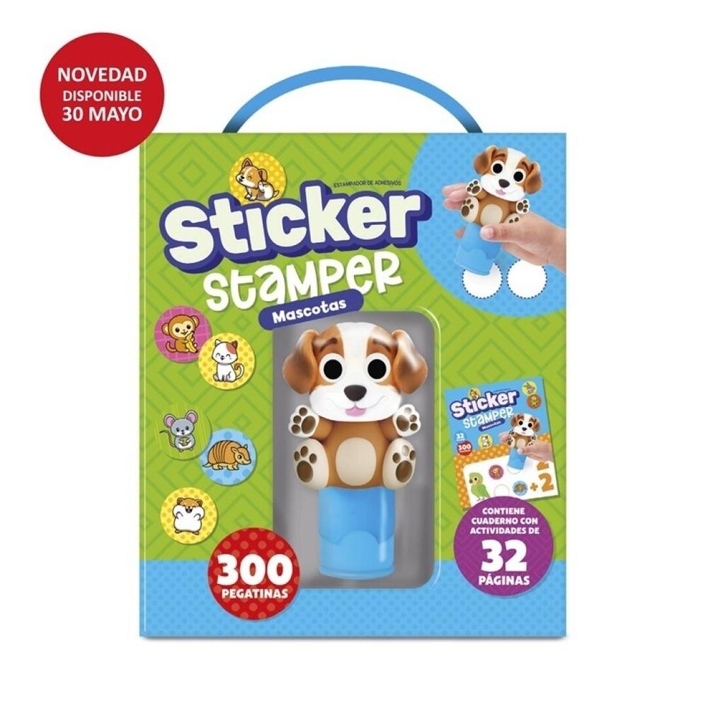 Sticker stamper - Perros (Formato caja carton) Imagiland PTC035