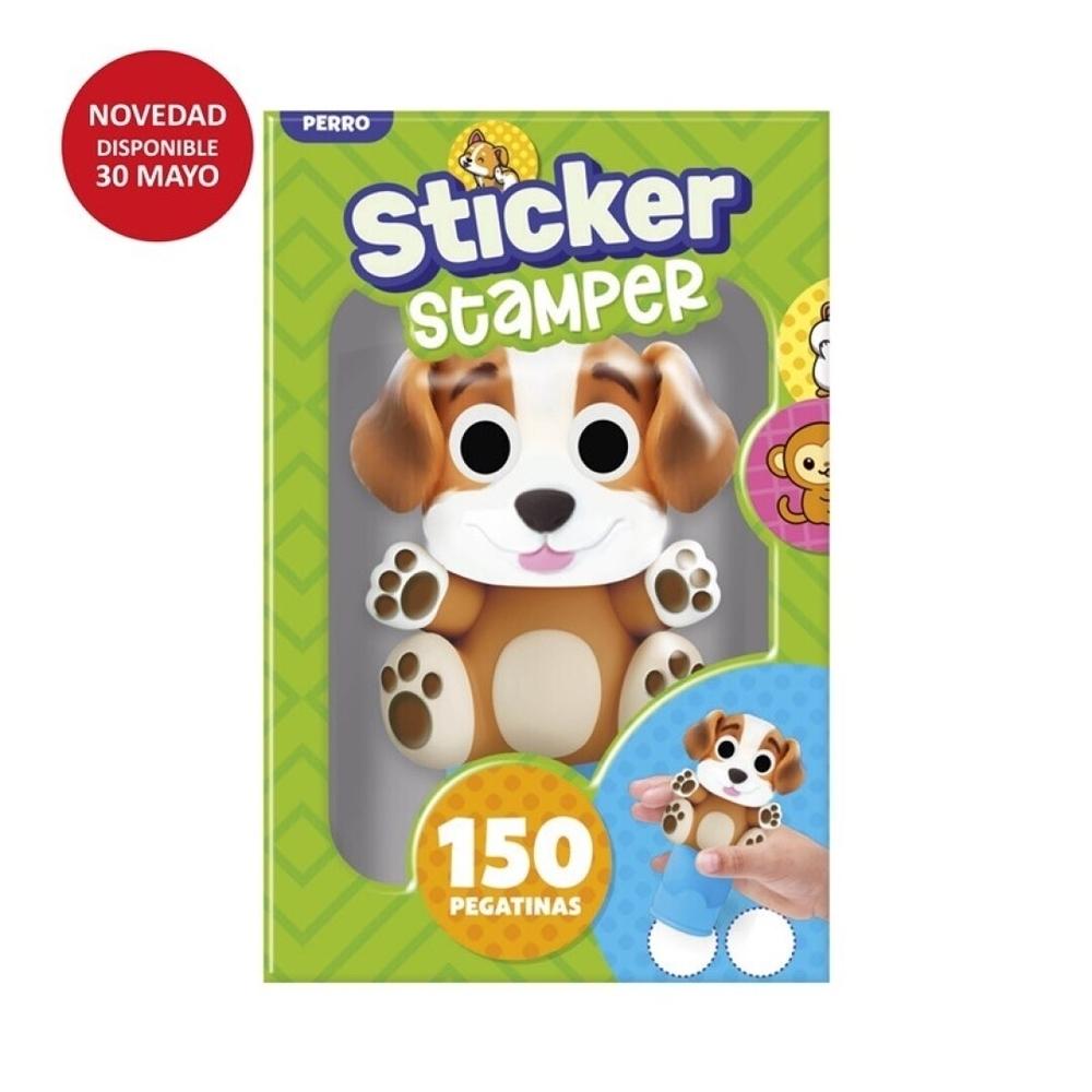 Set sticker stamper - Perro Imagiland PTST05